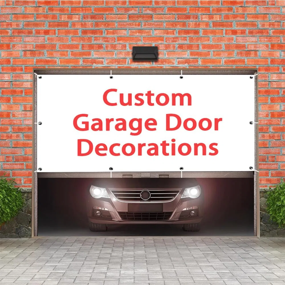 Cartel colgante personalizado de 18 x 7 pies para exteriores, para eventos, fiestas y celebraciones, actividades llamativas, decoración divertida por puerta