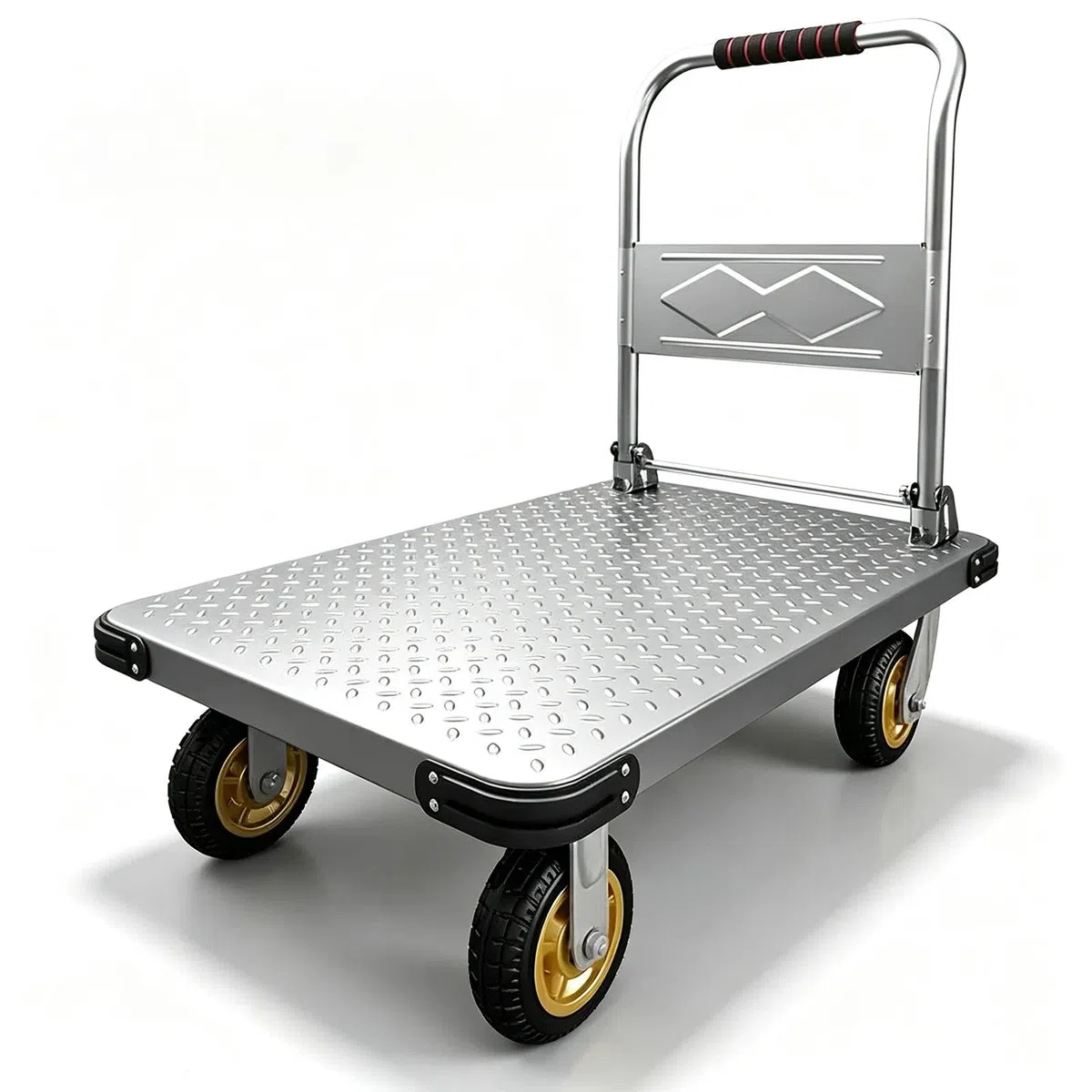 Carro Plataforma Plegable Transportador Plataforma Plana (tamaño:90x60cm)